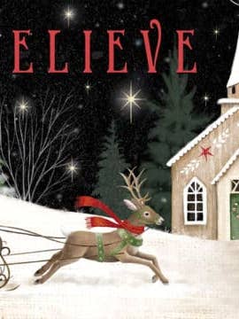 Mat-Church and Sleigh for wholesale by Custom Decor