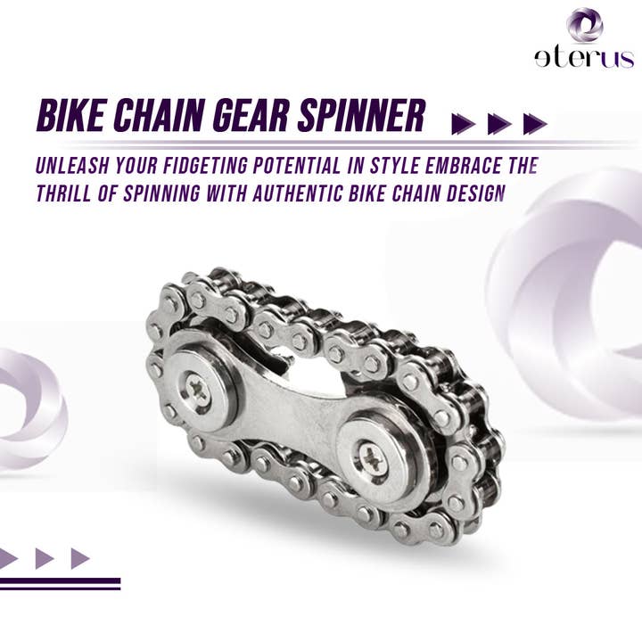 eterus - Wholesale Fidget Toy - Kids - Bike Chain Gear Spinner1