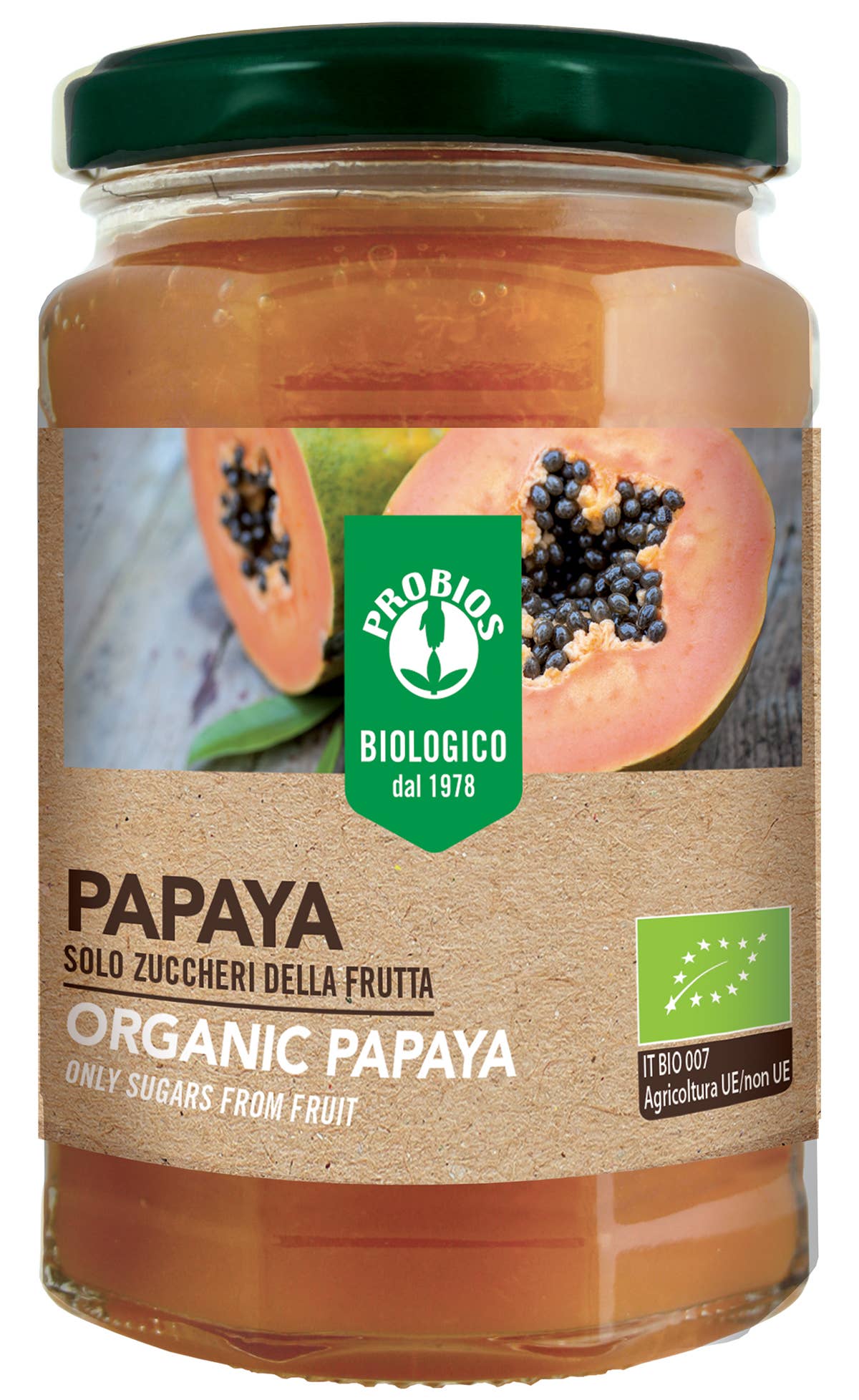 Probios - Wholesale Jam/Jelly - Organic papaya compote0