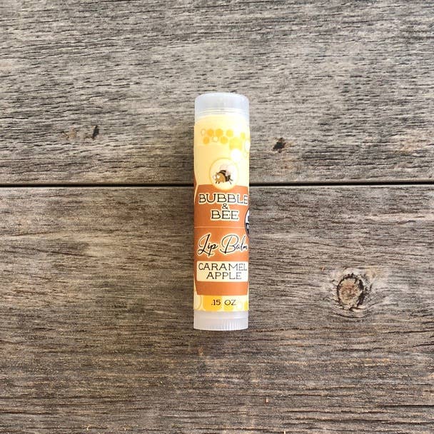 Bubble & Bee Organic - Vente Baumes à lèvres - Baume à lèvres Caramel Apple