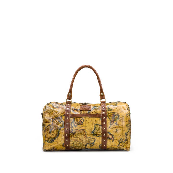 Patricia Nash - Wholesale Weekender Bag - Women's - Patricia Nash Milano Weekender Duffel Bag - European Map
