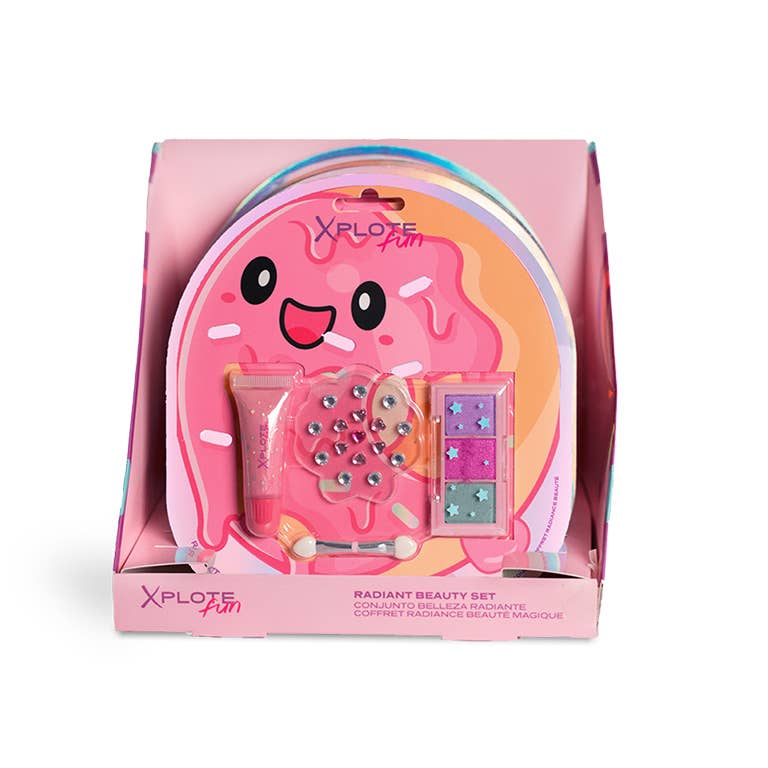 Aquarius Cosmetic SLU - Vente Maquillage – enfant - XPLOTE FUN ENSEMBLE BEAUTÉ RAYONNANT BEIGNET GLAÇÉ1