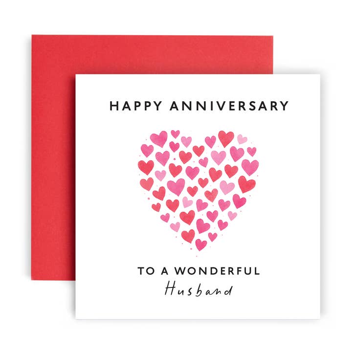 Carte d'anniversaire de mariage pour un mari merveilleux pour la vente par Huxters