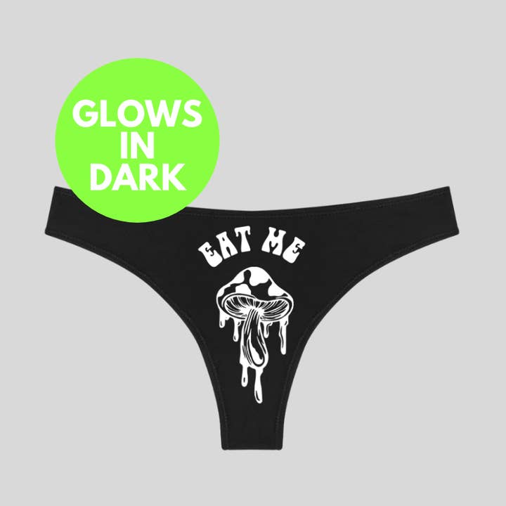 Eat Me, Rave Y2K Glow-In-The-Dark Lingerie Thong and other Purchase Wholesale glow in the dark products. Free Returns & Net 60 Terms on Faire trending on Faire.