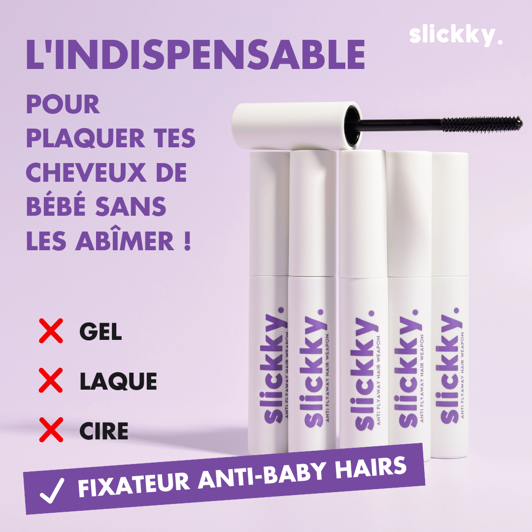 Slickky - Vendita all'ingrosso Gel/Mousse per acconciature - Hair Slicker - Fissatore per capelli anti-bambino - Mascara per acconciature14