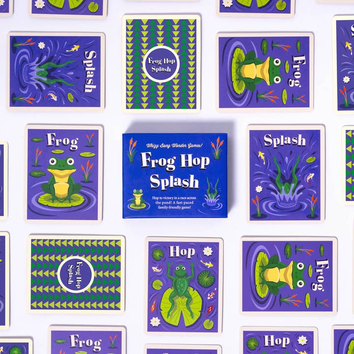 Frog Hop Splash Card Game for wholesale by Clockwork Soldier - UK