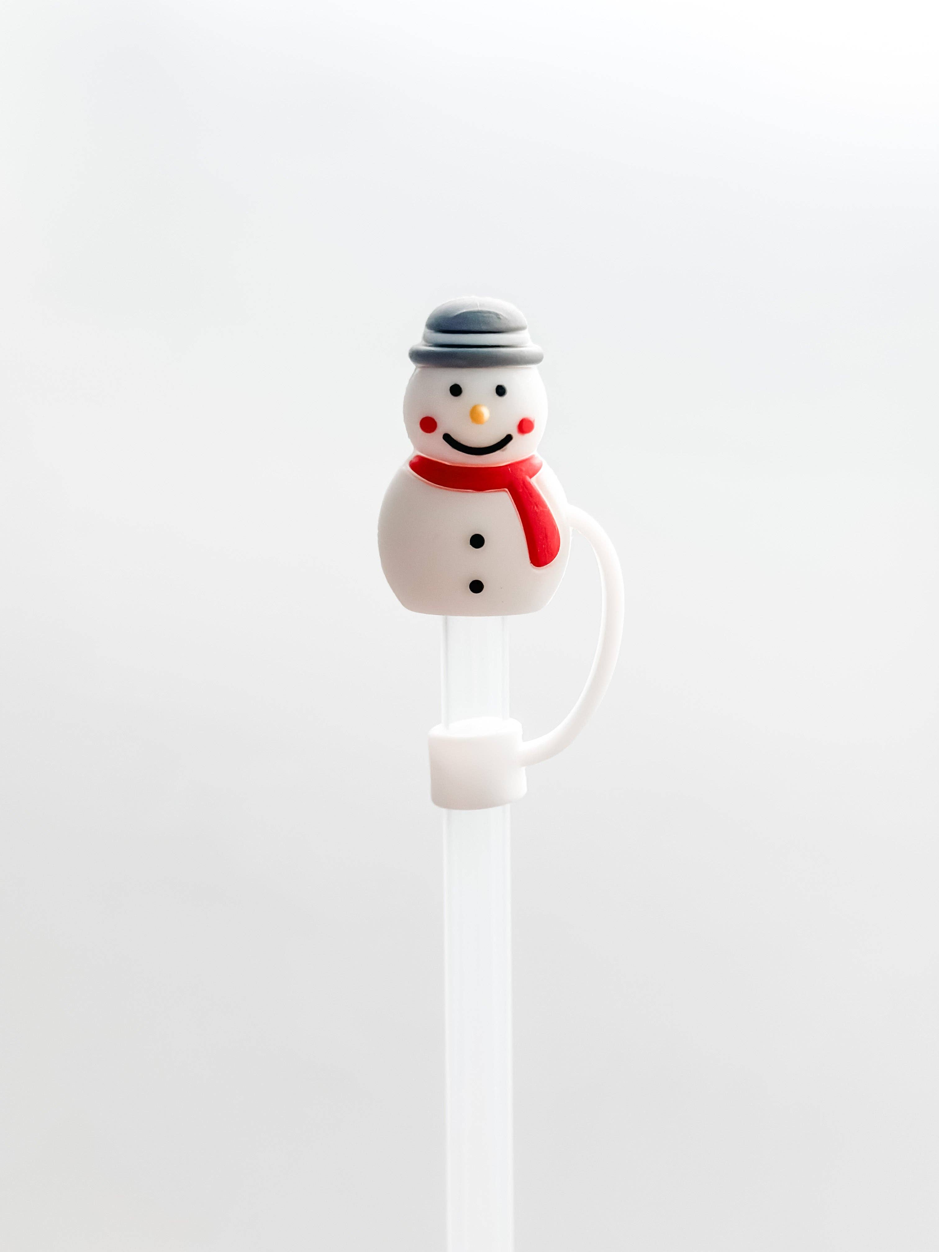 Harris Girls & Co. - Wholesale Drinking Straw - Straw Cover "Snowman"