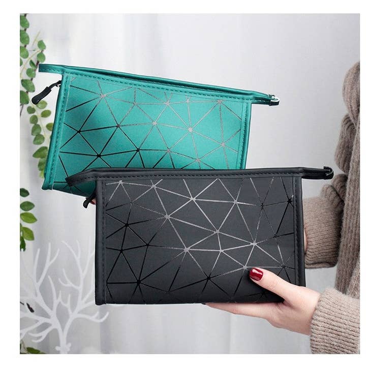 Vandtæt bærbar Geometrisk kosmetik taske for engroshandel hos ShieldChic