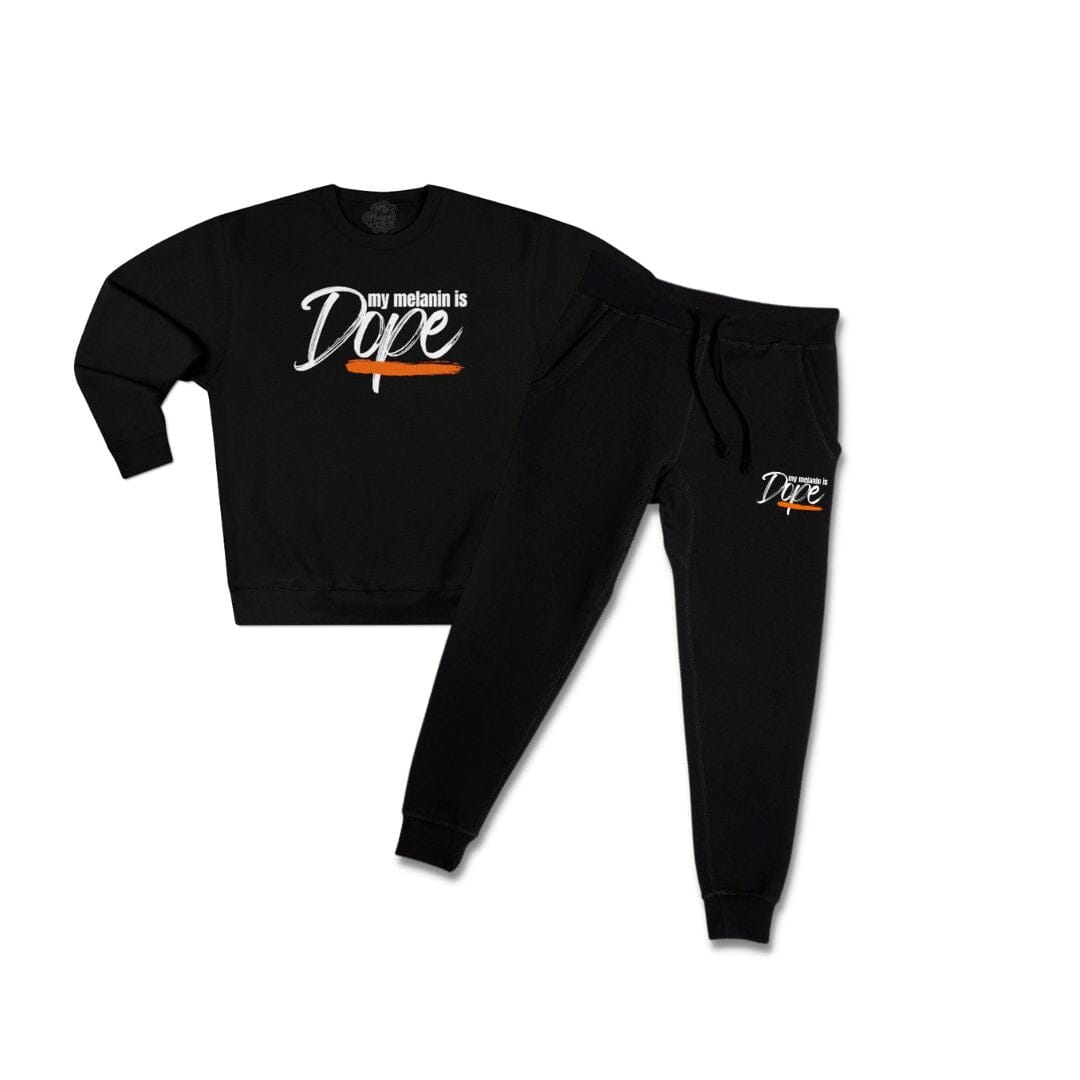 My Melanin Fits - Wholesale Athletic Sweatpants/Joggers - Women's - My Melanin is Dope Sweatsuit