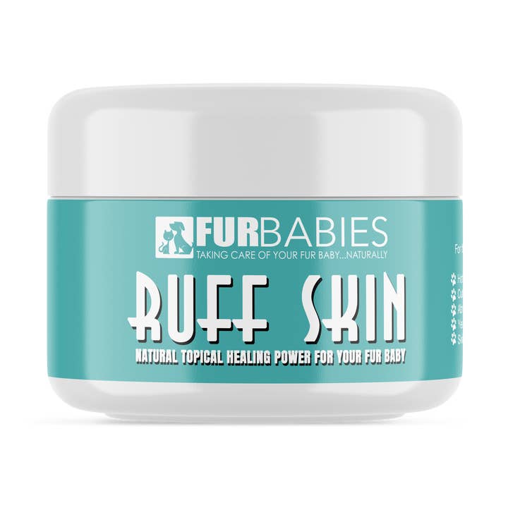 Ruff Skin Topical Itch & healing Salve 60g Jar for wholesale by FurBabies Pet Products