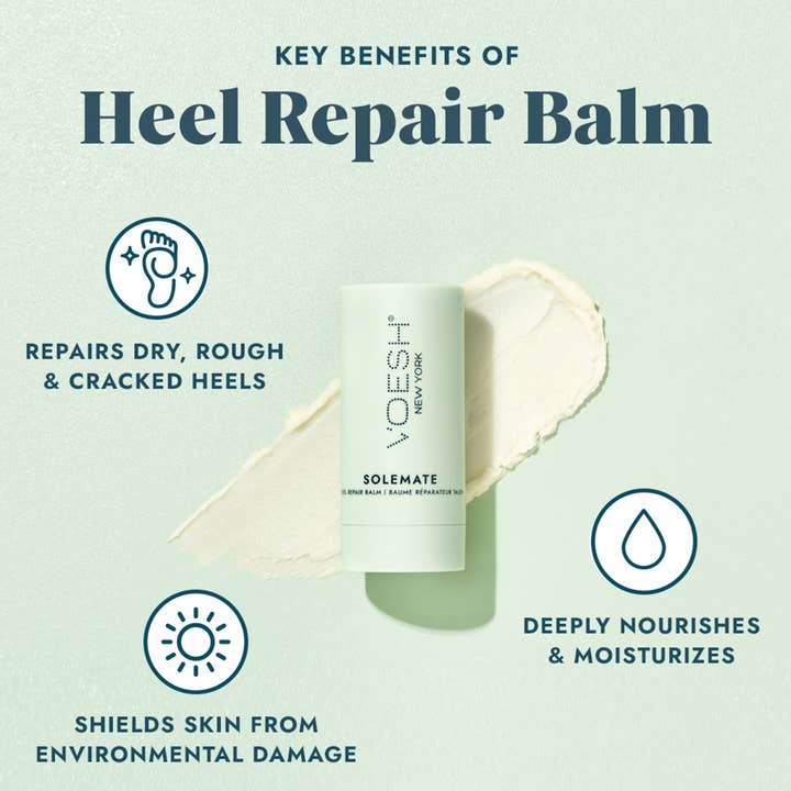 VOESH New York - Wholesale Foot Cream - Solemate Heel Repair Balm Retail Display Kit - Mint2