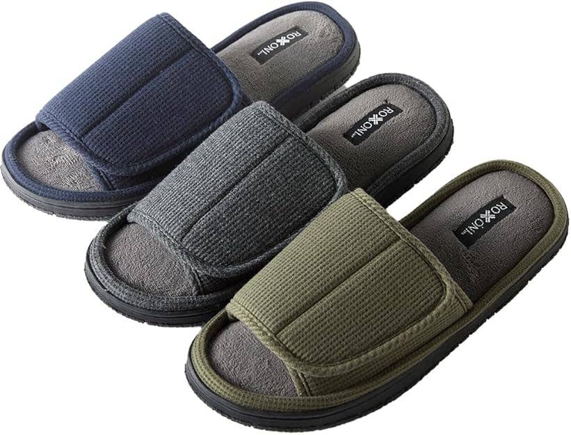 Roxoni - Vendita all'ingrosso Pantofole - Uomo - Pantofole scorrevoli regolabili da uomo Roxoni0