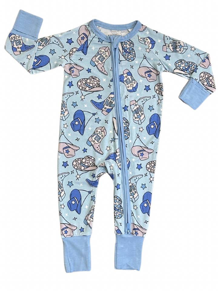 YEE HAW (blue) - Zippy for wholesale by Blush Lotus