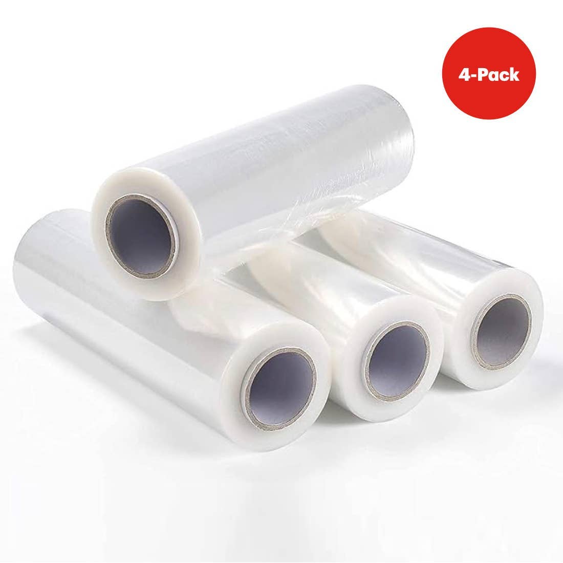 Rocket Direct - Vendita all'ingrosso Rotoli di carta da regalo - Pellicola elastica calibro 80, larghezza 18", 1500 piedi. Lunghezza0