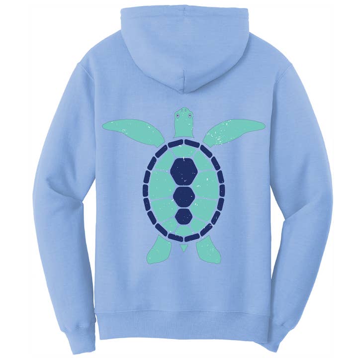 Saltwater Born Turtle Cotton Hoodie for wholesale by Saltwater Born