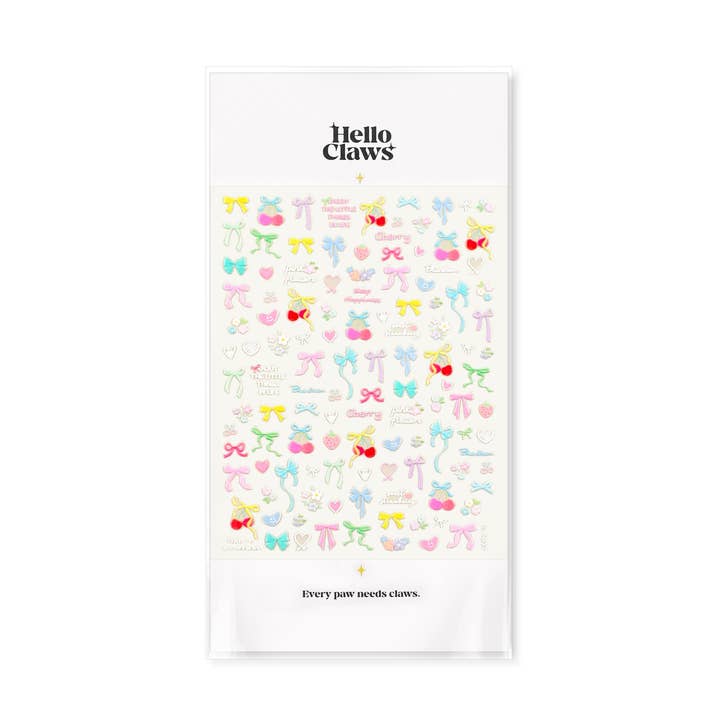 Hola Claws | Pegatina Decorativa de Uñas con Lazo para venta al por mayor de Hello Claws Limited