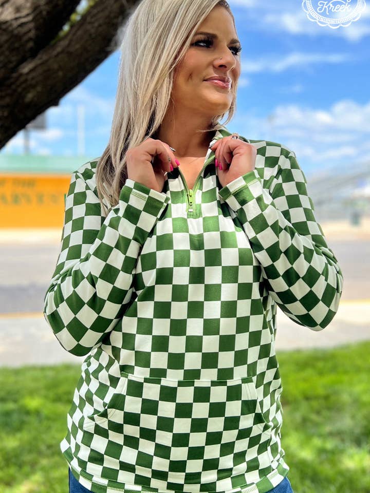 Sterling Kreek - Wholesale Sweatshirt - Women's - Pep Rally Pullover - Green5