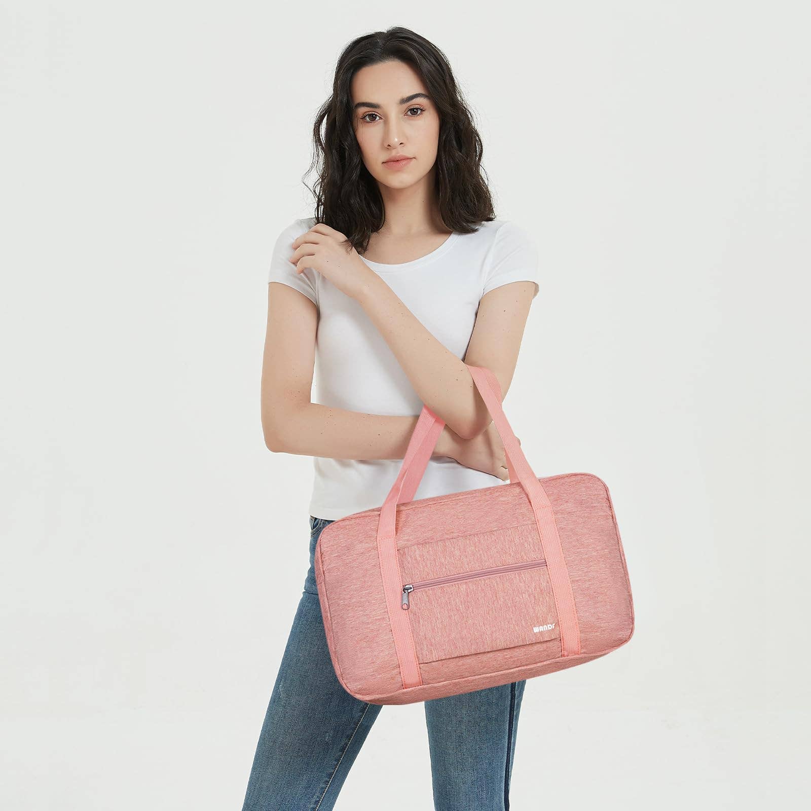 wandf - Wholesale Weekender Bag - Women's - Airplane Personal Item Travel Bag Best Underseat Bag WF112255