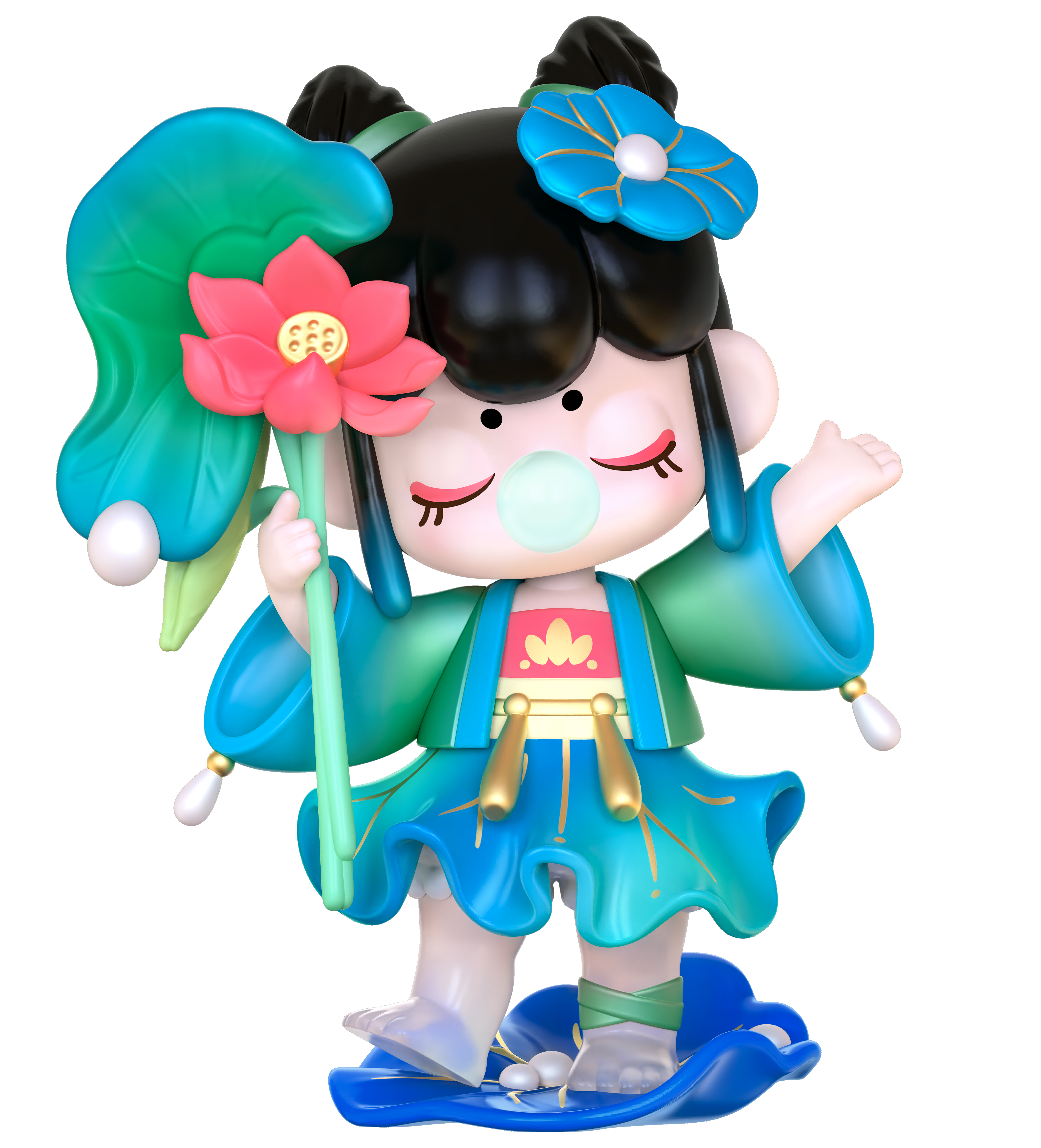 Robotime - Wholesale Decorative Figurine - ZKXX Robotime Rolife Nanci Chinese Poetry Blind box11