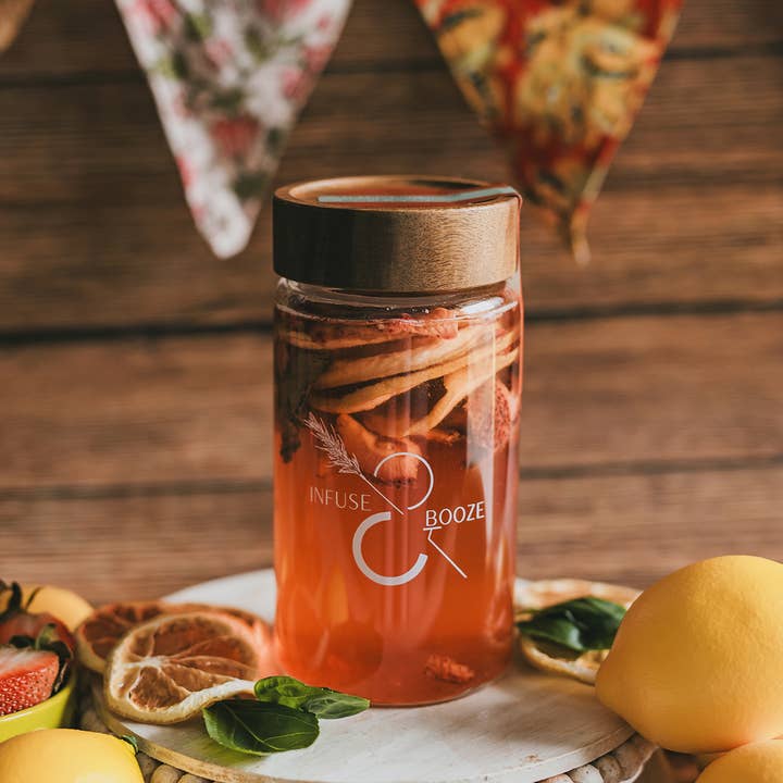 Infuse & Booze - Wholesale DIY Drink Kit - Strawberry Shrub