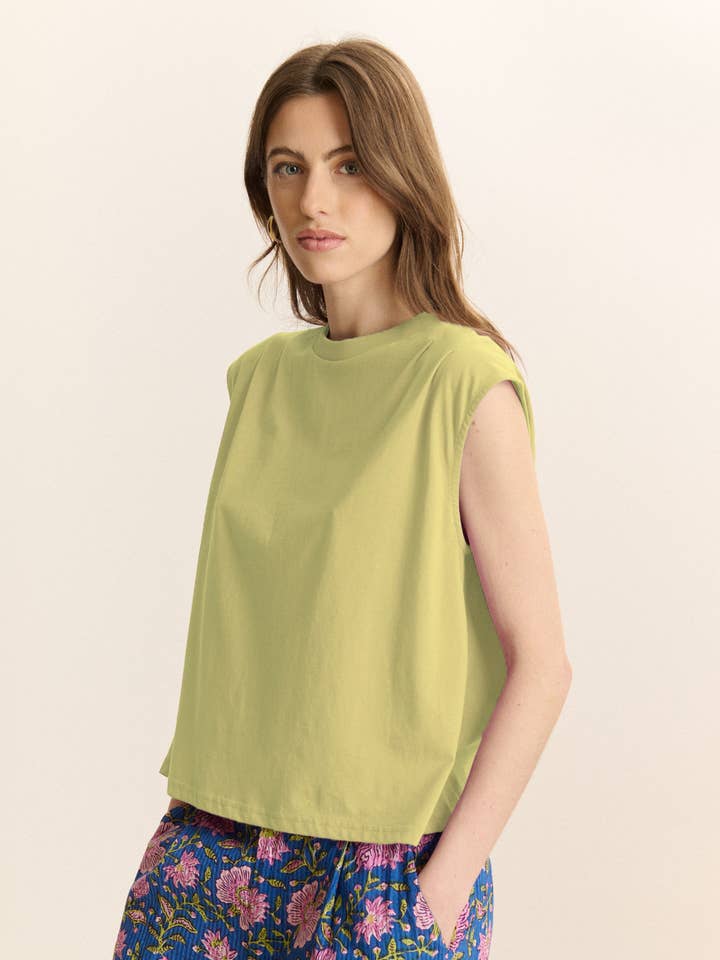 Camiseta sem mangas - VIVI por atacado de Garance Paris