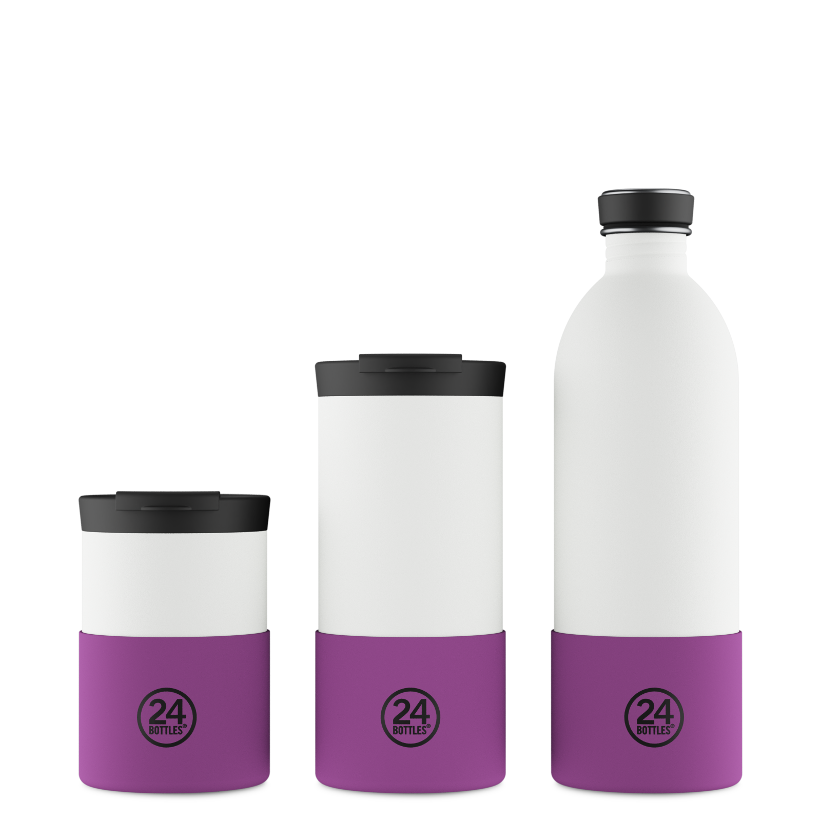 24Bottles - Wholesale Drink Lids - Accessori | Copertura di Base - Viola - Media1