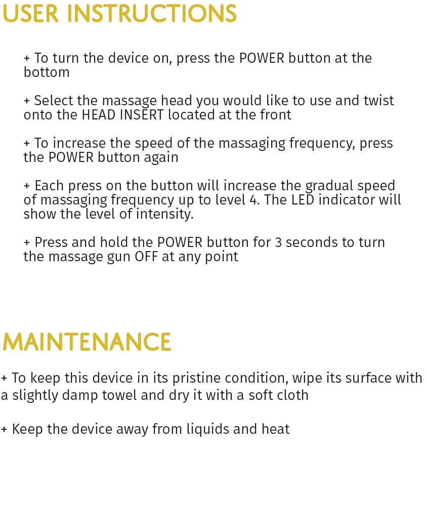 STORYI - Wholesale Body Massager - Percussive Therapy Massage Gun15