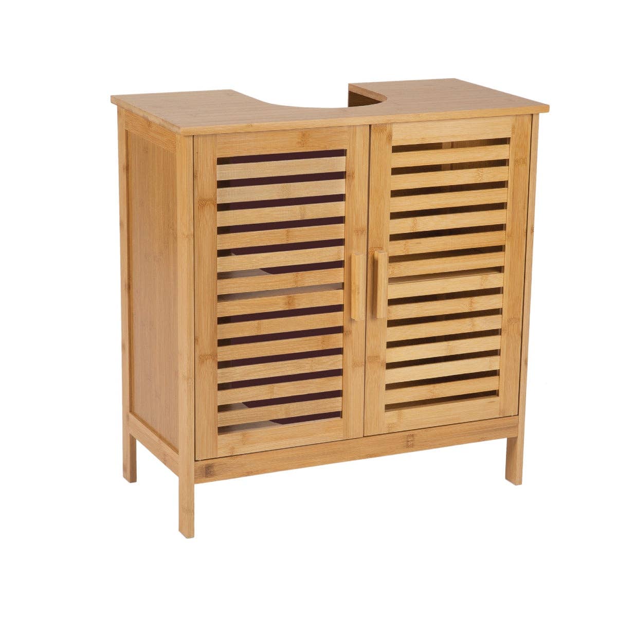 Andrea House - Wholesale Cabinet - Nordic bamboo under-sink cabinet3