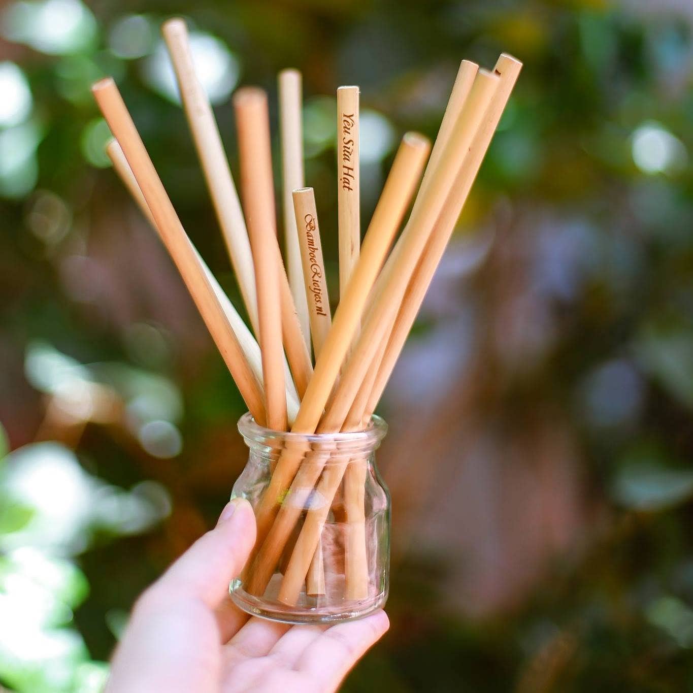 Tonkin Handicraft – Großhandel Trinkhalm – Personalisieren Sie Bamboo Straw
12