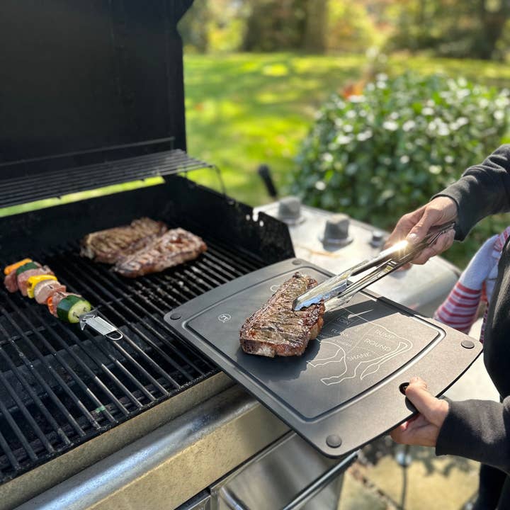 Fox Run Brands - Wholesale Cutting Board - Outset Cow Cuts Grill Cutting Board, 10.8” x 14.5” x 0.2”3