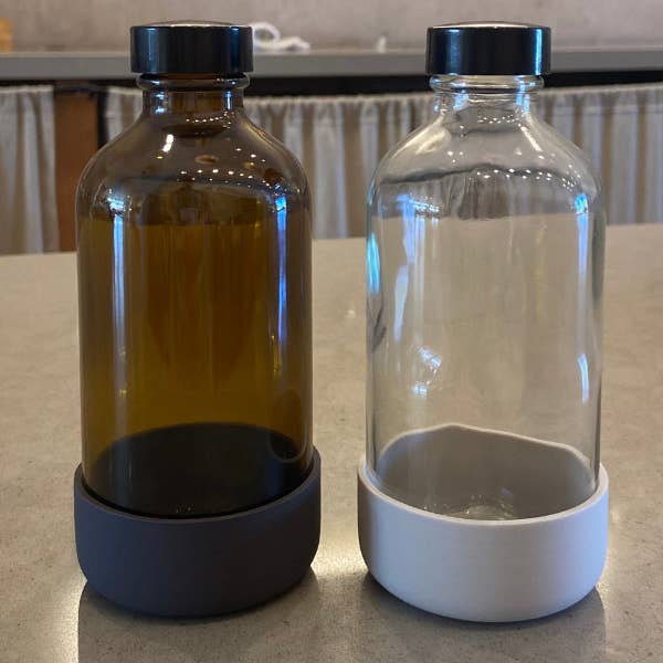Silicone Bottle Boot – Non-Slip Base for 8oz Glass Bottles for wholesale by The Waste Less Shop