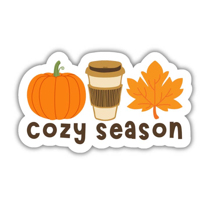 Paper Crane Shop - Wholesale Sticker - Cozy Season Sticker