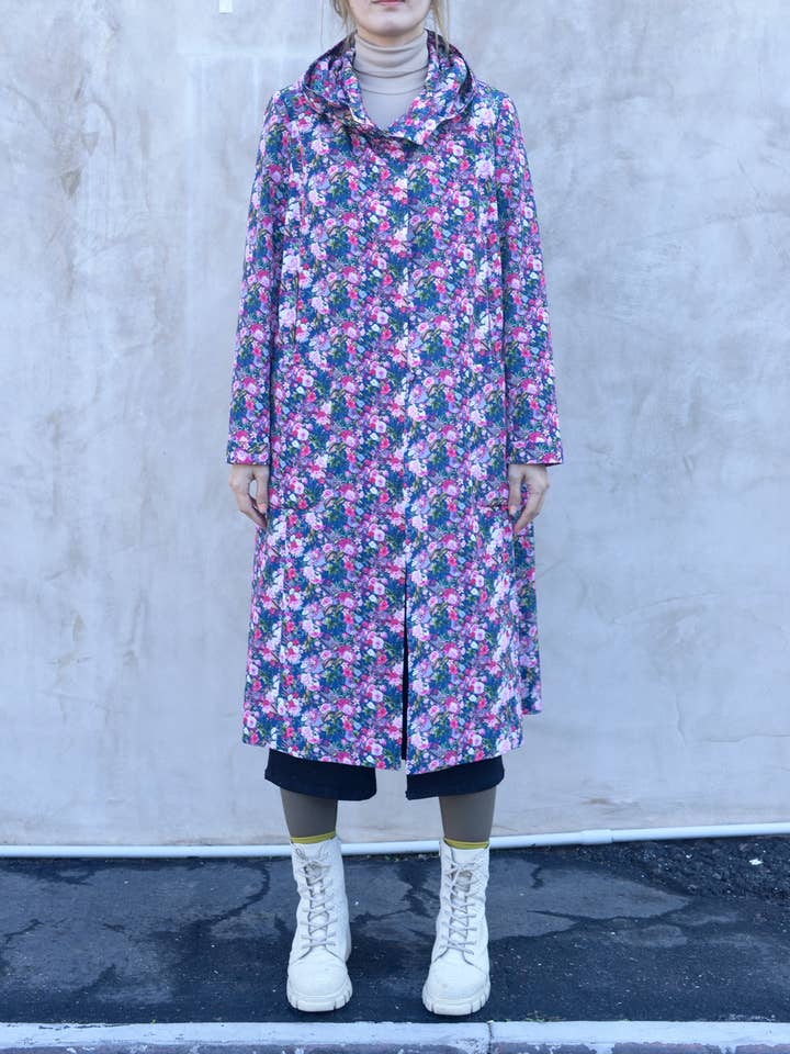 Floral Rain Jacket för wholesale av Peony Garden