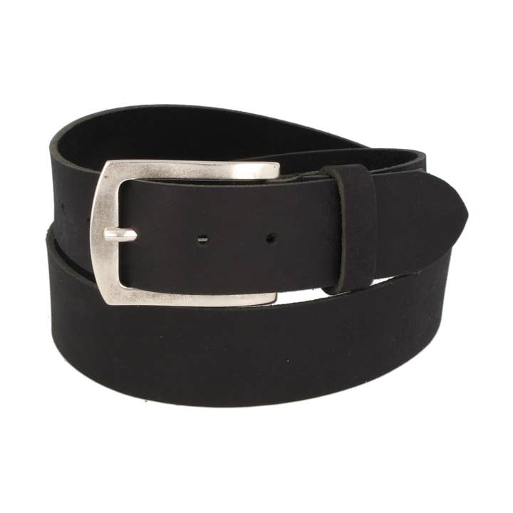 Cinto Novaho em pele preta para homem por atacado de MGM Design e.K.