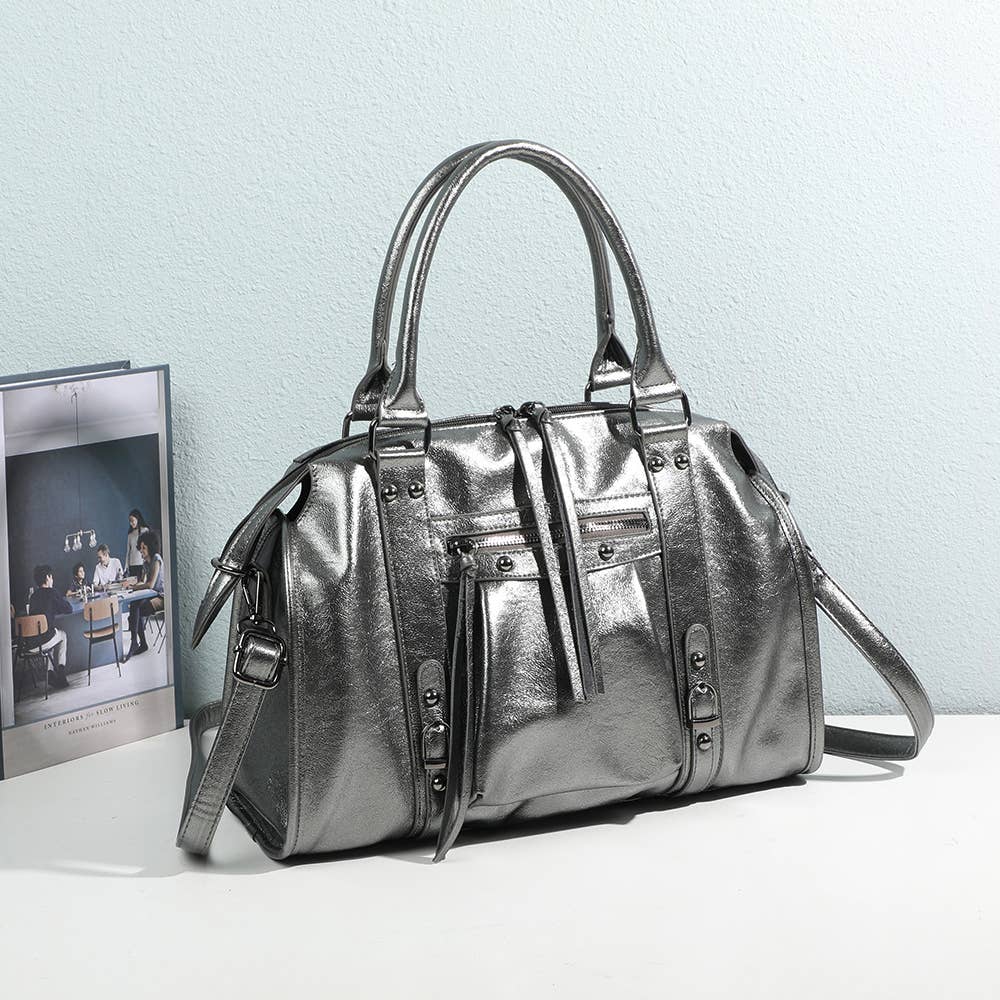 Gallantry - Wholesale Purse/Bag Accessory - Unisex - Skyla Metallic Medium (R-1979-2A)8