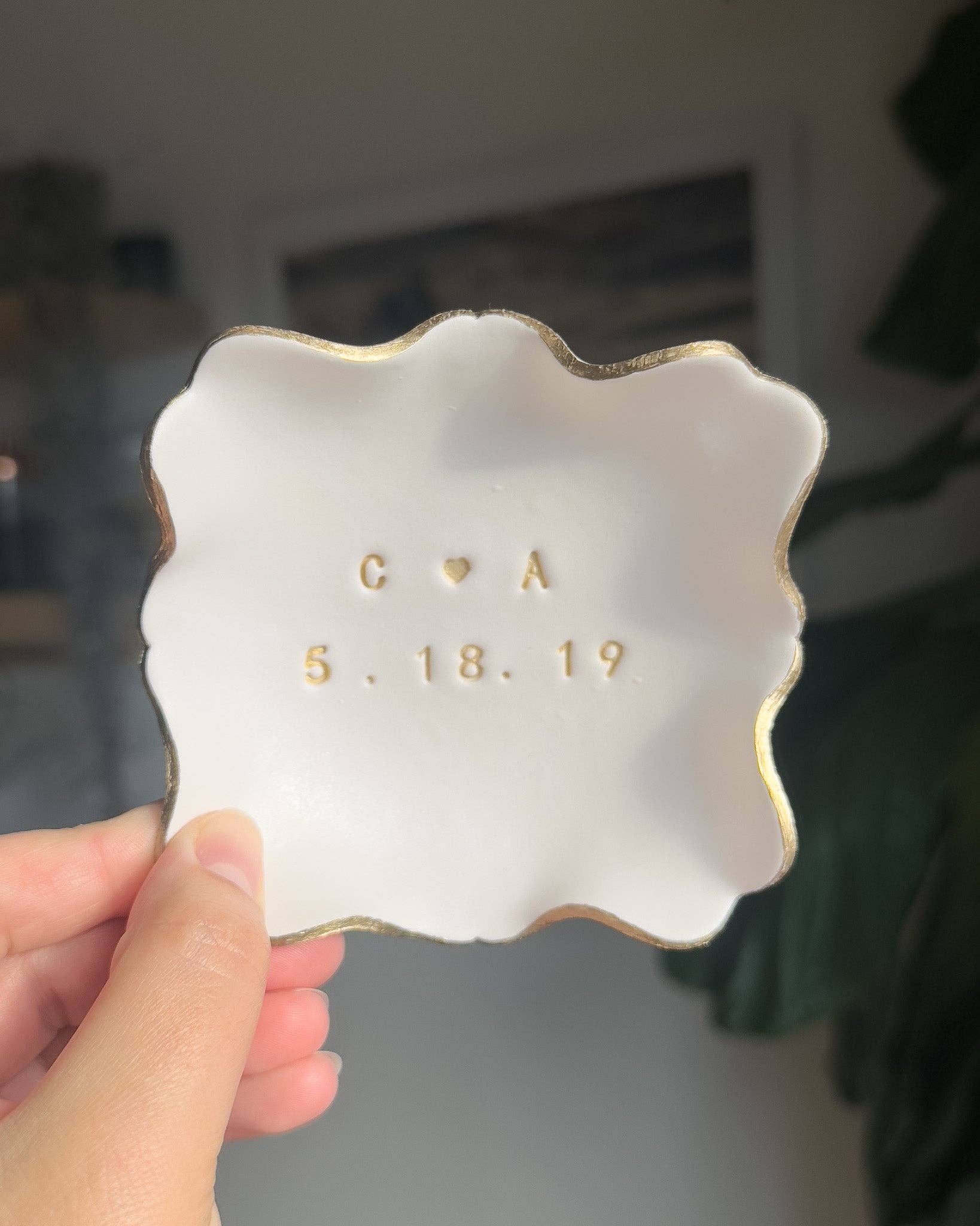 Clay & Fern Co. - Wholesale Jewelry Dish - Personalized Trinket Dish6
