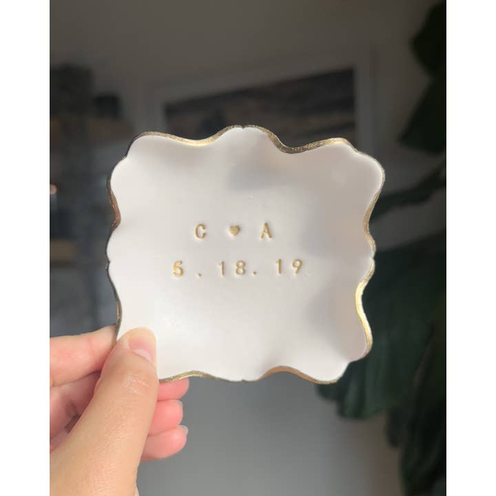 Clay & Fern Co. - Wholesale Jewelry Dish - Personalized Trinket Dish6