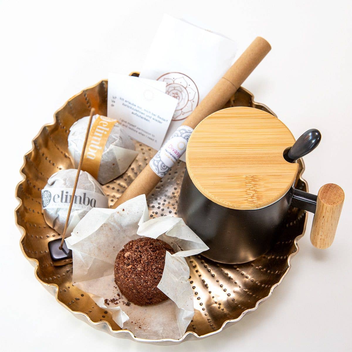 Divasya - Vente Préparations/kits pour chocolat chaud - Coffret Cérémonie de Cacao avec Tasse6