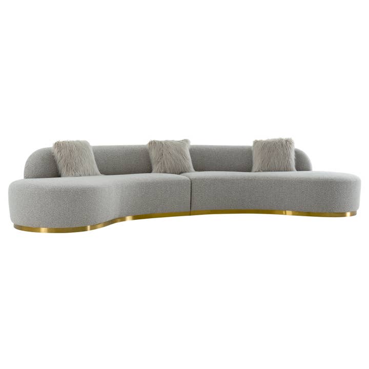 Pasargad Home - Wholesale Sofa - Pasargad Home Simona Curved Sofa