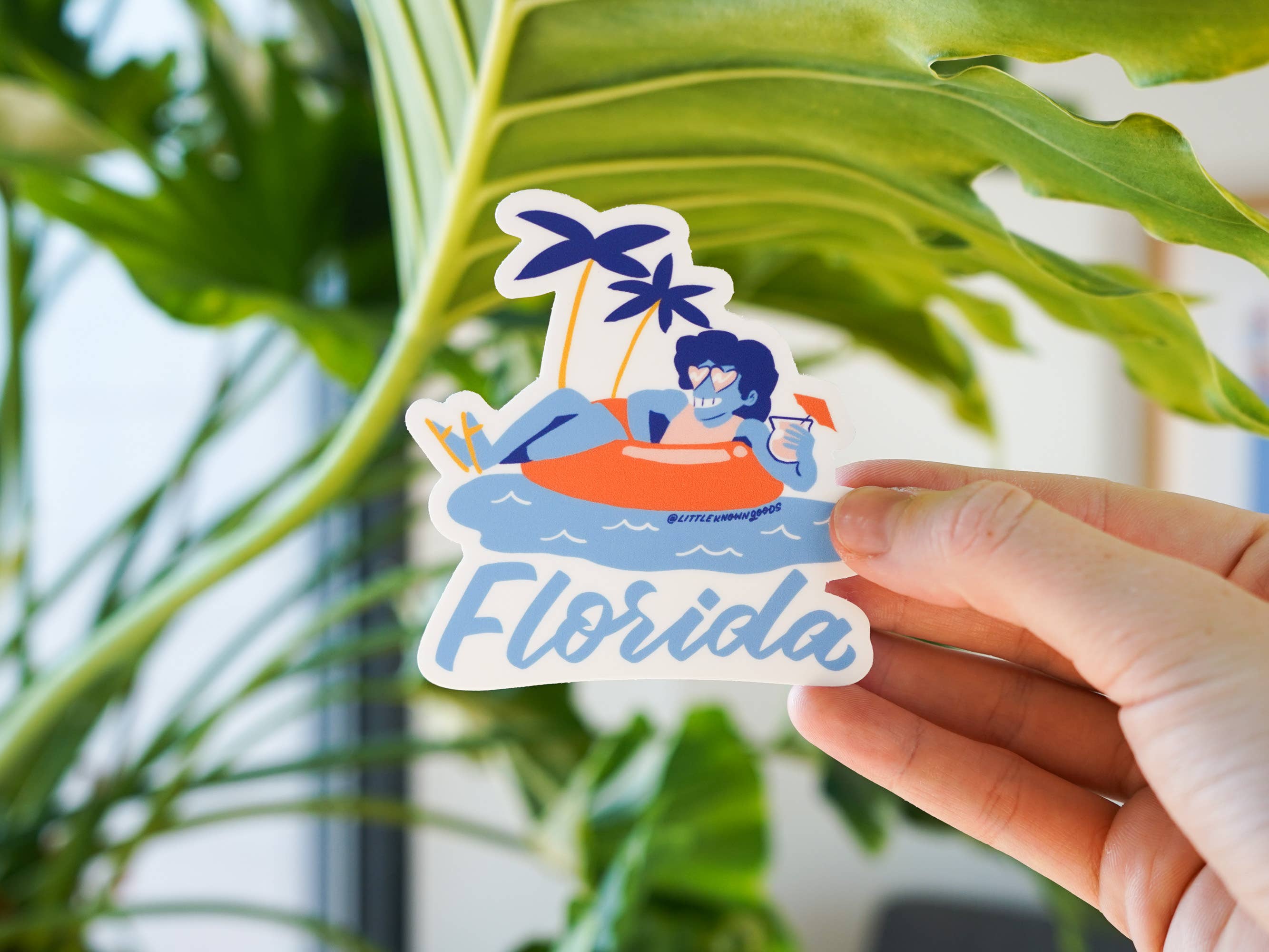 Little Known Goods - Wholesale Sticker - Florida Float Sticker3