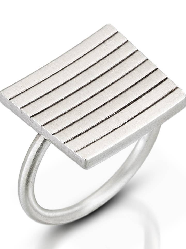 Square Ring for wholesale by Emily Shaffer Studio