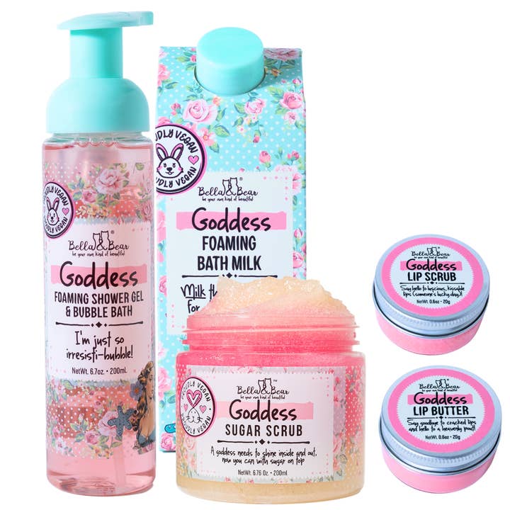 Bella & Bear - Wholesale Bath & Body Set - Goddess Mega Gift Set | Gift Set for Women | Mother's Day