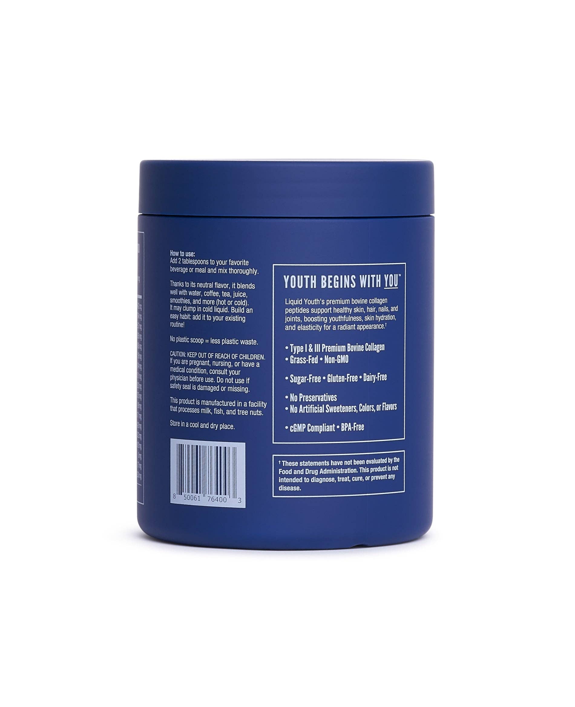 Liquid Youth - Wholesale Powdered Health Drink - Collagen Powder | Premium Collagen Peptides by Liquid Youth™1