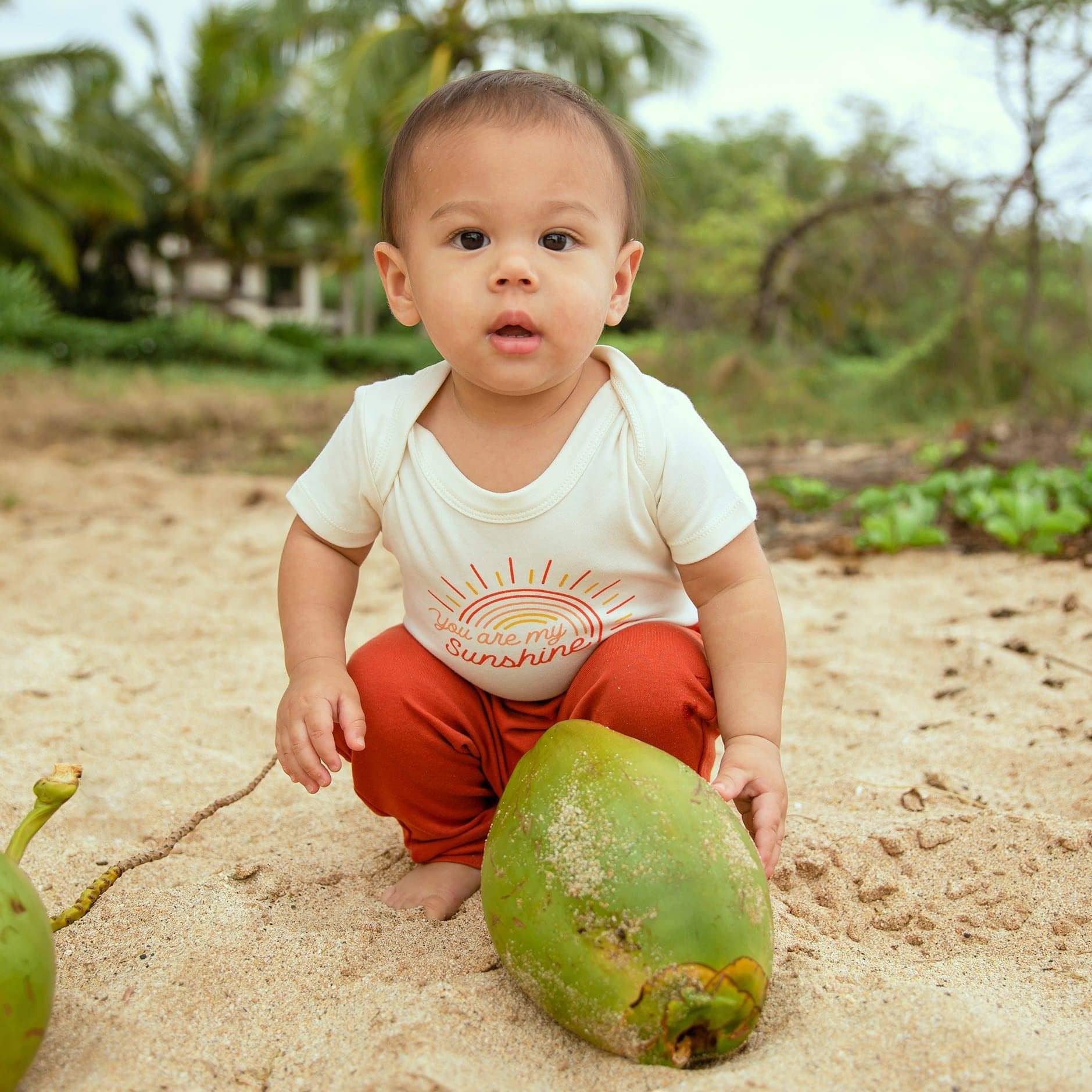 Default baby graphic bodysuit | you are my sunshine for wholesale on Faire1