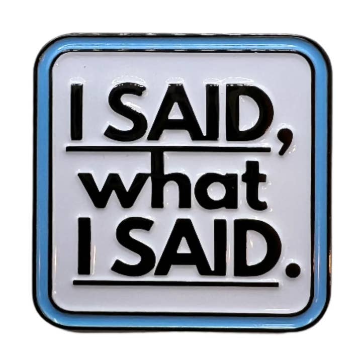 J'ai dit Pin pour la vente par CIK Apparel