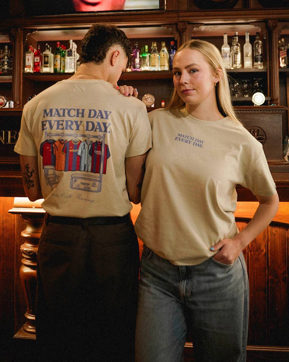 GAMBEA - Vente T-shirt – unisexe - T-shirt Matchday Barna en coton parfait2