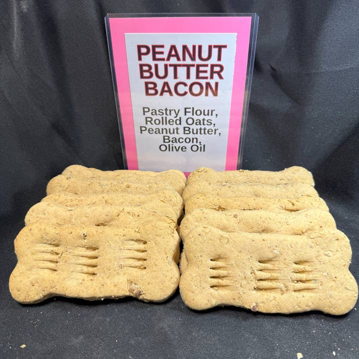Veronica's Doggie Delights - Wholesale Pet Treats - Dog - Peanut Butter Bacon1