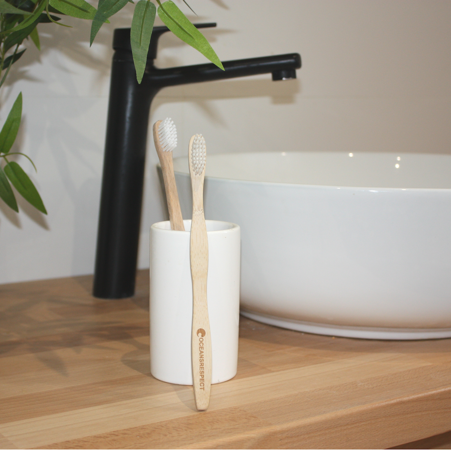 Oceansrespect 🌊🌍🌱 - Wholesale Toothbrush - Bamboo toothbrush - Adult - Soft (Old packaging)3