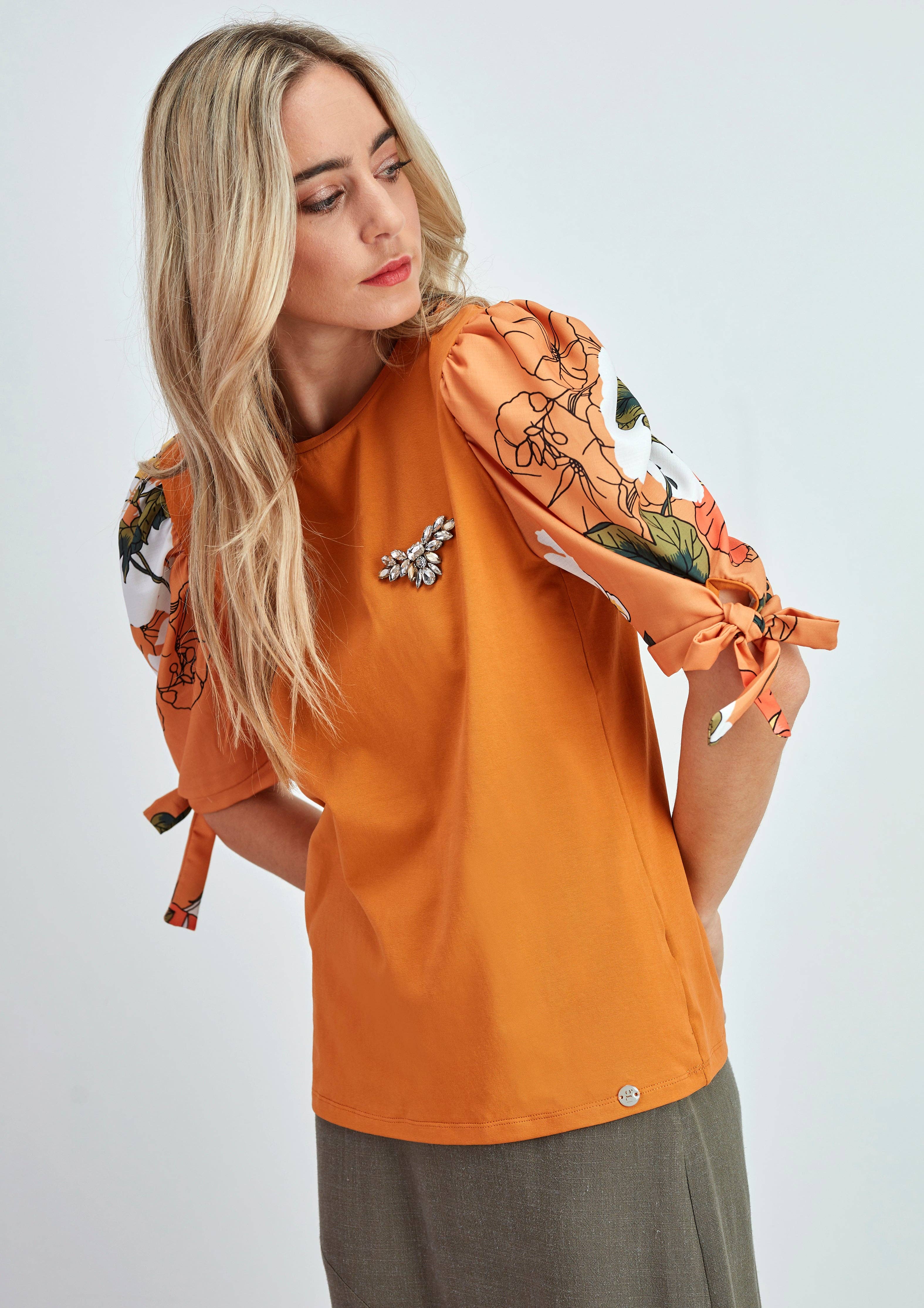 GUIMANOS - Wholesale Blouse - Women's - Printed Sleeveless T-Shirt