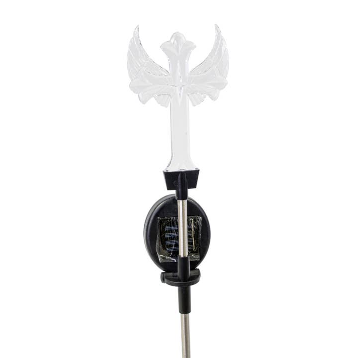 Forever Gifts Inc. - Vendita all'ingrosso Paletti da giardino/prato - Luce solare Cross Garden Stake, set di 17